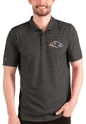 Baltimore Ravens Antigua Esteem Polo Shirt - Black