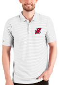 New Jersey Devils Antigua Esteem Polo Shirt - White