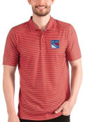 New York Rangers Antigua Esteem Polo Shirt - Red