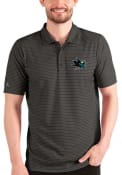 San Jose Sharks Antigua Esteem Polo Shirt - Black