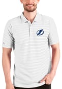 Tampa Bay Lightning Antigua Esteem Polo Shirt - White