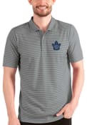 Toronto Maple Leafs Antigua Esteem Polo Shirt - Charcoal
