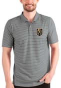 Vegas Golden Knights Antigua Esteem Polo Shirt - Charcoal