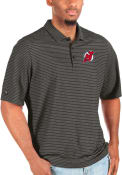 New Jersey Devils Antigua Esteem Polos Shirt - Black