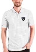 Las Vegas Raiders Antigua Esteem Polo Shirt - White