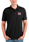 New York Giants Antigua Affluent Polo Shirt - Black