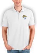 Los Angeles Rams Antigua Affluent Polo Shirt - White
