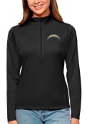 Los Angeles Chargers Womens Antigua Tribute Pullover - Black
