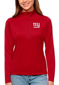 New York Giants Womens Antigua Tribute Pullover - Red