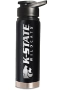 Black K-State Wildcats Black 20oz Hydration Stainless Steel Bottle