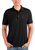Texas State Bobcats Antigua Affluent Polo Shirt - Black