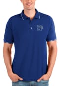 Memphis Tigers Antigua Affluent Polo Shirt - Blue