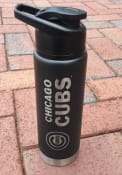 Chicago Cubs Black 20oz Hydration Stainless Steel Tumbler - Black