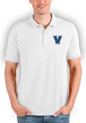 Villanova Wildcats Antigua Affluent Polo Shirt - White
