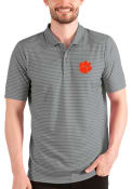 Clemson Tigers Antigua Esteem Polo Shirt - Grey