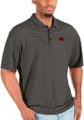 Texas State Bobcats Antigua Esteem Polos Shirt - Black