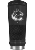 Vancouver Canucks Stealth 24oz Powder Coated Stainless Steel Tumbler - Black