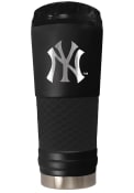 New York Yankees Stealth 24oz Powder Coated Stainless Steel Tumbler - Black