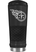 Tennessee Titans Stealth 24oz Powder Coated Stainless Steel Tumbler - Black