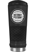 Detroit Pistons Stealth 24oz Powder Coated Stainless Steel Tumbler - Black