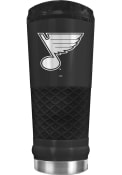 St Louis Blues Stealth 24oz Powder Coated Stainless Steel Tumbler - Black