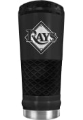 Tampa Bay Rays Stealth 24oz Powder Coated Stainless Steel Tumbler - Black