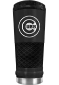 Chicago Cubs Stealth 24oz Powder Coated Stainless Steel Tumbler - Black