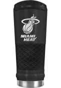 Miami Heat Stealth 24oz Powder Coated Stainless Steel Tumbler - Black