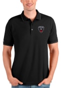 DC United Antigua Affluent Polo Shirt - Black