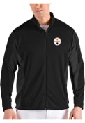 Pittsburgh Steelers Antigua Passage Medium Weight Jacket - Black