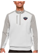 New Orleans Pelicans Antigua Team Pullover Jackets - White