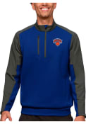 New York Knicks Antigua Team Pullover Jackets - Blue