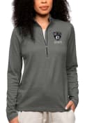 Brooklyn Nets Womens Antigua Epic Pullover - Charcoal