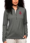Houston Rockets Womens Antigua Epic Pullover - Charcoal