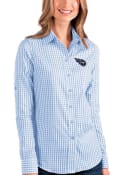 Tennessee Titans Womens Antigua Structure Dress Shirt - Blue