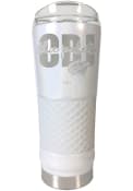 Colorado Avalanche 24 oz Opal Stainless Steel Tumbler - White