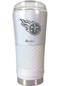 Tennessee Titans Personalized 24 oz Opal Stainless Steel Tumbler - White