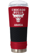 Chicago Bulls Personalized 24 oz Team Color Stainless Steel Tumbler - Red