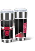 Chicago Bulls Personalized 24 oz Eagle Stainless Steel Tumbler - Red