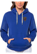 Real Salt Lake Womens Antigua Victory Pullover - Blue