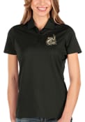 UNCC 49ers Womens Antigua Balance Polo Shirt - Black