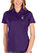 Northwestern Wildcats Womens Antigua Balance Polo Shirt - Purple