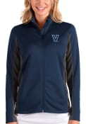 Villanova Wildcats Womens Antigua Passage Medium Weight Jacket - Navy Blue
