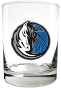 Dallas Mavericks 14oz Emblem Rock Glass