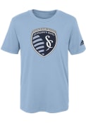Sporting Kansas City Boys Squad Primary T-Shirt - Light Blue