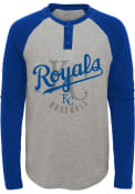Kansas City Royals Youth American Athlete T-Shirt - Grey