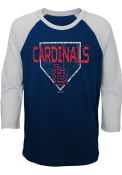 St Louis Cardinals Youth Score T-Shirt - Navy Blue
