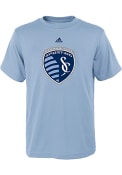 Sporting Kansas City Boys Primary Logo T-Shirt - Light Blue