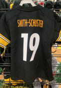 JuJu Smith-Schuster Pittsburgh Steelers Boys Nike Gameday Football Jersey - Black