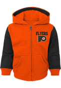 Philadelphia Flyers Toddler Stadium Full Zip Sweatshirt - Orange